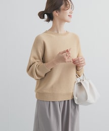 URBAN RESEARCH DOORS | リネン混スラブドルマンニット(ニット/セーター)