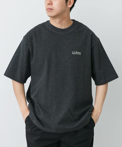 URBAN RESEARCH DOORS(アーバンリサーチドアーズ)の「L.L.Bean JAPAN EDITION UNION SHORT SLEEVE T-SHIRTS(Tシャツ/カットソー・メンズ・WHITE/BIRCH/TOP GREY/TEAL/NAVY/T.CHARCOAL・M/L/XL)」の18枚目の写真