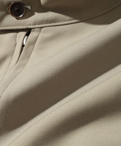 ADAM ET ROPE'（アダムエロペ）の「【AURALEE/オーラリー】ULTRA FINE TROPICAL WOOL ZIP BLOUSON（ブルゾン・メンズ・チャコール/カーキ・3/4）」の18枚目の写真