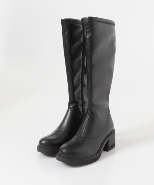 ITEMS URBANRESEARCH（アイテムズ アーバンリサーチ）の「ストレッチロングブーツ（その他シューズ・レディース・BLK/BRN・S/M/L）」の9枚目の写真