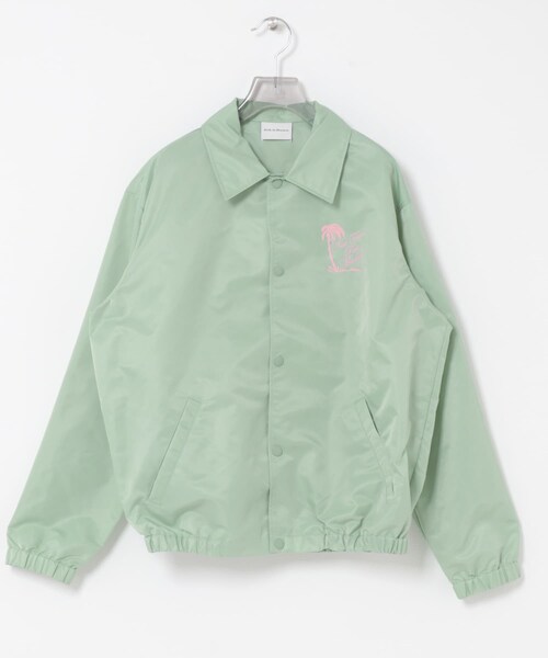 URBAN RESEARCH（アーバンリサーチ）の「Drole de Monsieur　VESTE SLOGAN PALMIER（ブルゾン・レディース・WATERGREEN・XS/S/M）」の3枚目の写真