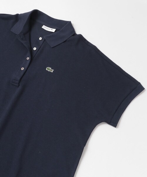 URBAN RESEARCH Sonny Label（アーバンリサーチサニーレーベル）の「LACOSTE　ポロシャツ（ポロシャツ・レディース・001ホワイト/031ブラック/166ネイビー・S）」の10枚目の写真