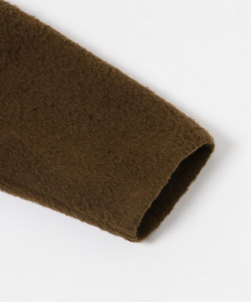 URBAN RESEARCH（アーバンリサーチ）の「AMOMENTO　ALPACA RAGLAN COAT（ステンカラーコート・レディース・SKY BLUE/BLACK/BROWN・0）」の8枚目の写真