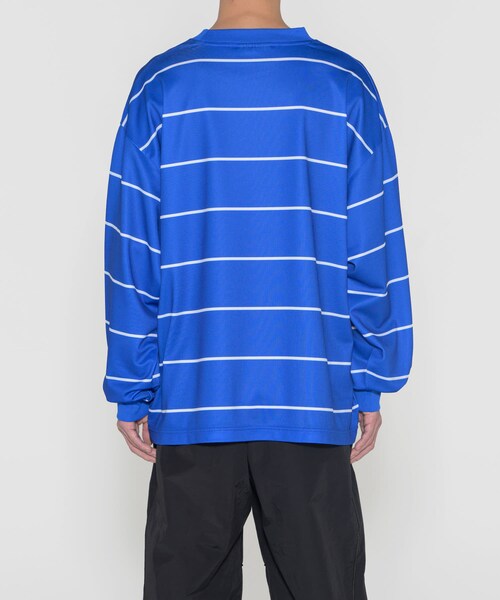 URBAN RESEARCH（アーバンリサーチ）の「LOTTO　BORDER LONG-SLEEVE GAME SHIRTS（Tシャツ/カットソー・メンズ・BLUE/NAVY・M/L/XL/XXL）」の10枚目の写真
