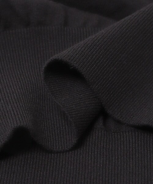 かぐれ（カグレ）の「ハイゲージコットン半袖クルーネックニット（ニット/セーター・レディース・BLACK/MINT GRAY/NAVY・Free）」の16枚目の写真