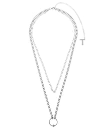 PAMEO POSE | Double Chain Necklace(ネックレス)
