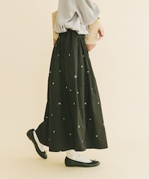 ITEMS URBANRESEARCH | エンブロイダリーギャザースカート(スカート)