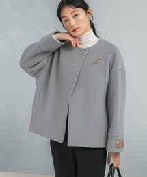 URBAN RESEARCH ROSSO WOMEN | LA TORREショートノーカラーコート(その他アウター)