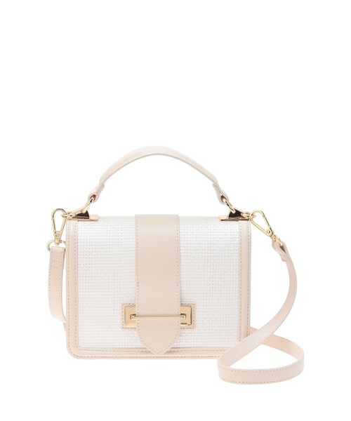 MERCURYDUO（マーキュリーデュオ）の「バイカラーブレードMIXミニBAG（ハンドバッグ・レディース・アイボリー/ブラック・F）」の15枚目の写真