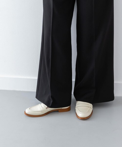 URBAN RESEARCH Sonny Label（アーバンリサーチサニーレーベル）の「ENESS　レザーローファー（ローファー・レディース・BEIGE/BLACK・37/38）」の9枚目の写真