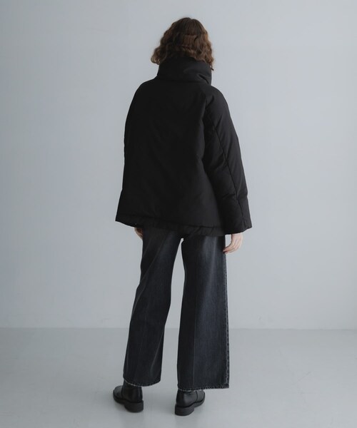 URBAN RESEARCH Sonny Label（アーバンリサーチサニーレーベル）の「撥水ビッグカラーダウンコート（その他アウター・レディース・ブラック/チャコール/ブラウン・Free）」の11枚目の写真
