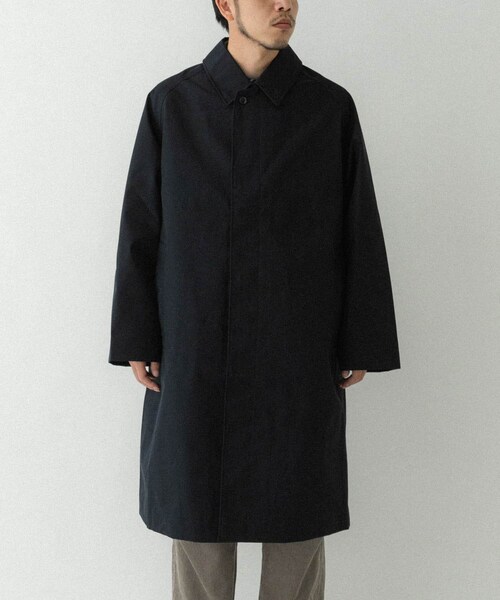 EKAL（エカル）の「nanamica　GORE-TEX Balmacaan Coat（ステンカラーコート・メンズ・N・S/M/L）」の3枚目の写真
