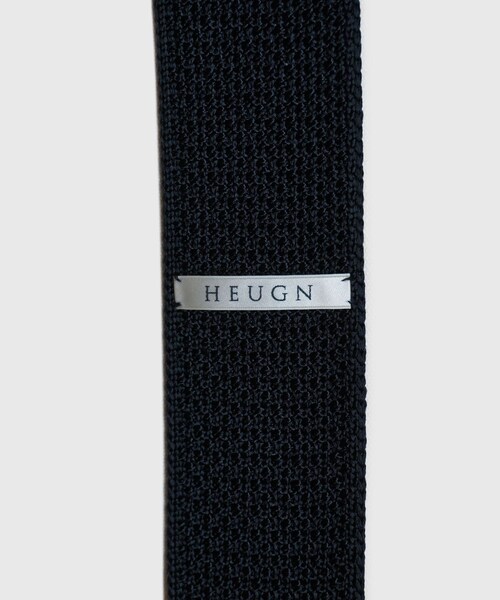 ADAM ET ROPE'(アダムエロペ)の「【HEUGN/ユーゲン】Mike Knit Tie Luigi(ネクタイ・メンズ・ブラック・F)」の6枚目の写真
