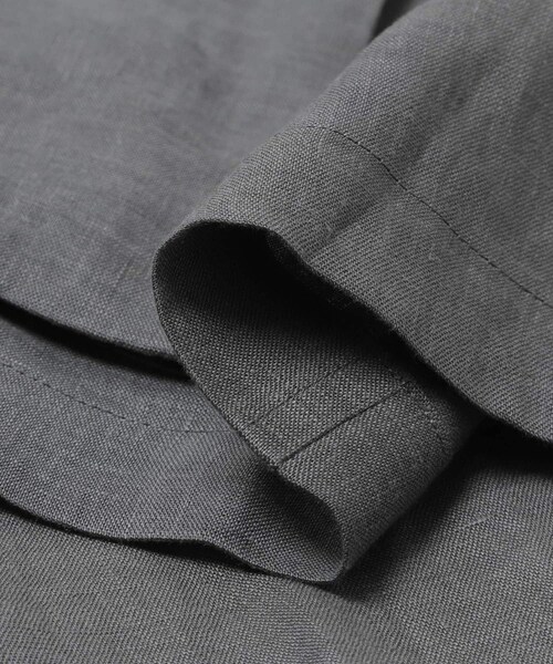 URBAN RESEARCH DOORS（アーバンリサーチドアーズ）の「STILL BY HAND　リネンシャツカバーオール（カバーオール・メンズ・TAUPE/BLACK/BLUE GREY・46/48）」の14枚目の写真