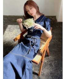 RESEXXY | ステッチデザインマーメイドワンピース(ワンピース)