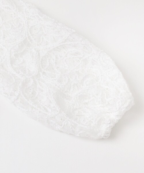 URBAN RESEARCH ROSSO（アーバンリサーチロッソ）の「F by ROSSO　コードレースブラウス（シャツ/ブラウス・レディース・OFF WHITE/BLACK・FREE）」の12枚目の写真