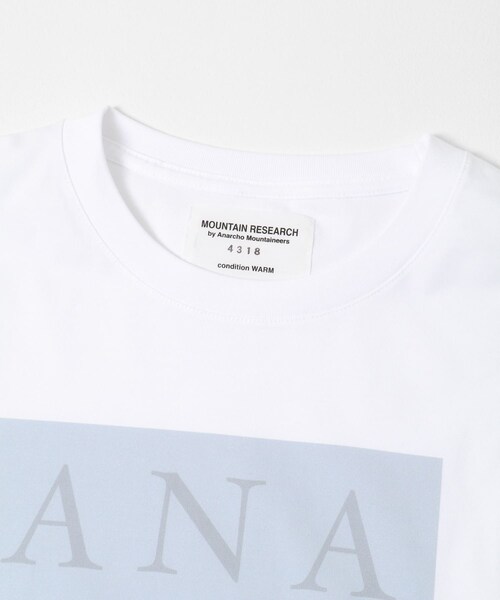 EKAL(エカル)の「mountain research Sunny Side Up(Tシャツ/カットソー・メンズ・WHITE・M/L/XL)」の4枚目の写真