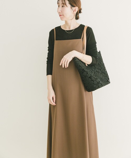 ITEMS URBANRESEARCH(アイテムズ アーバンリサーチ)の「シアーインナーセットワンピース(ワンピース・レディース・CML/CHA・Free)」の12枚目の写真