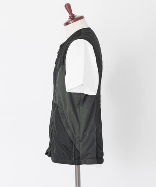 URBAN RESEARCH（アーバンリサーチ）の「ドットプリントスポーツテーラーベスト∴（ベスト・メンズ・KHAKI/BLACK・M/L）」の6枚目の写真