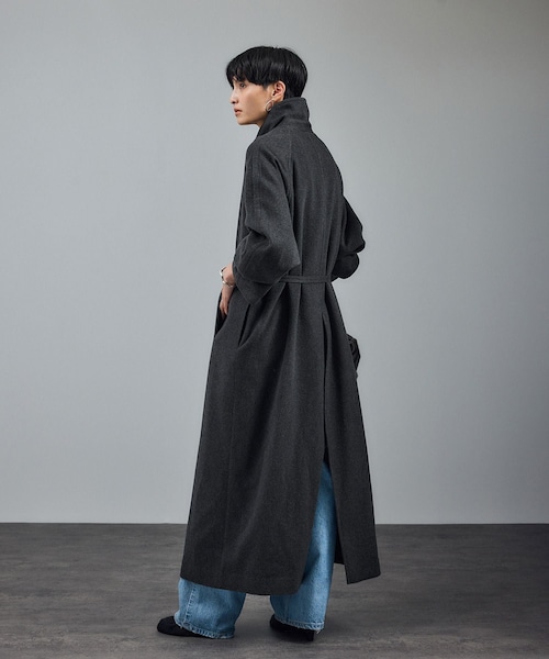 【新品未使用】アダムエロぺ　ダブルフェイストレンチコート ADAM ET ROPE'（アダムエロペ）の「ダブルフェイストレンチコート