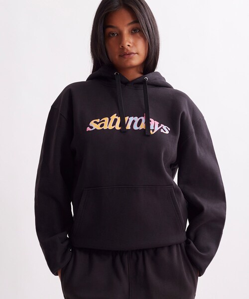 Saturdays NYC（サタデーズ ニューヨークシティ ）の「Ditch Movement Hoodie（パーカー・メンズ・ブラック/グリーン・L/M/S/XL）」の22枚目の写真