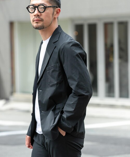 URBAN RESEARCH ROSSO（アーバンリサーチロッソ）の「『XLサイズあり』クールキープセットアップ（セットアップ・メンズ・NAVY/BLACK/LIGHT GRAY/BEIGE・S/M/L/XL）」の10枚目の写真