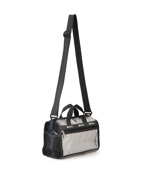 ADAM ET ROPE'（アダムエロペ）の「【LeSportsac for ADAM ET ROPE'】Exclusive Mini Duffel Crosbody（ショルダーバッグ・レディース・シルバー・F）」の14枚目の写真