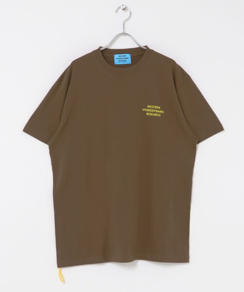 THE GOODLAND MARKET（ザグッドランドマーケット）の「Western Hydrodynamic Research　WORKER TEE（Tシャツ/カットソー・メンズ・BROWN/SKYBLUE/NAVY・L/XL）」の5枚目の写真