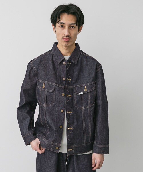 URBAN RESEARCH DOORS（アーバンリサーチドアーズ）の「『別注』Lee101×DOORS  JACKET（デニムジャケット・メンズ・RIGID/ONE WASH/USED・M/L/XL）」の12枚目の写真