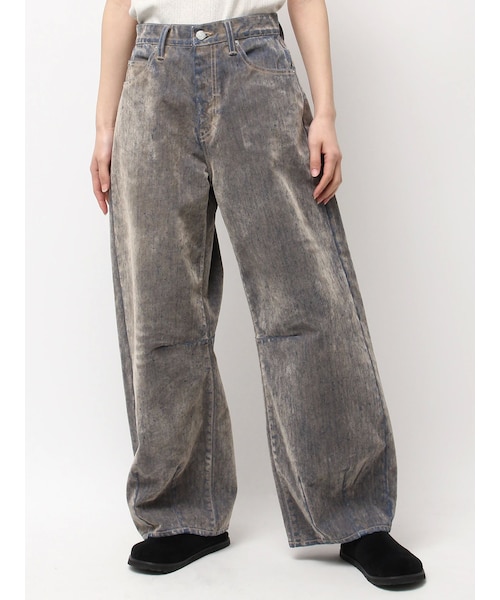 Ungrid（アングリッド）の「フロッキー起毛カーブデニム（デニムパンツ