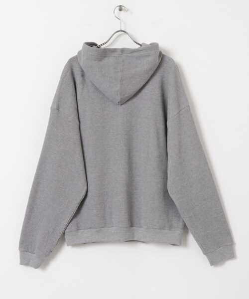 URBAN RESEARCH(アーバンリサーチ)の「RELAX FIT ワッフルパーカー(パーカー・メンズ・GREY/BLACK・FREE)」の17枚目の写真