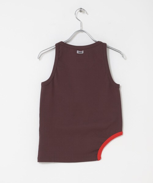 URBAN RESEARCH(アーバンリサーチ)の「TanC TOKYO CONTRAST TRIM SKINTOP(タンクトップ・メンズ・IVORY/BROWN/NAVY・Free)」の8枚目の写真