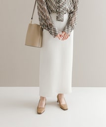 URBAN RESEARCH ROSSO WOMEN | ビンテージダブルサテンストレートスカート(スカート)