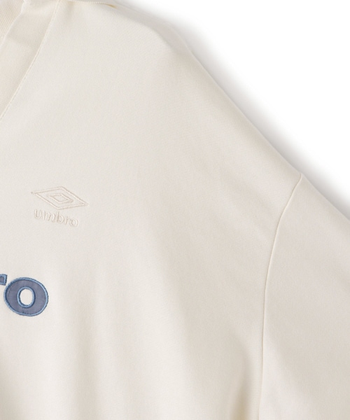 VIS（ビス）の「【umbro】VIS別注ユニフォームスウェット（スウェット・レディース・ライトグレー/オフホワイト/ネイビー・F）」の17枚目の写真