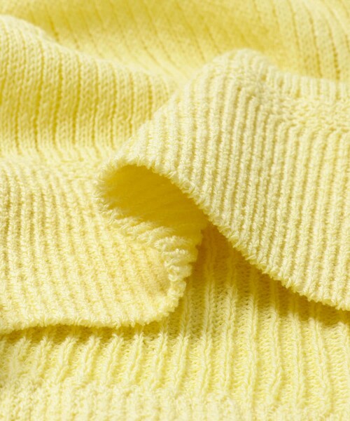 かぐれ(カグレ)の「Charpentier de vaisseu COTTON NO-SLEEVE KNIT(ベスト・レディース・D.GRY/L.YEL・1)」の6枚目の写真