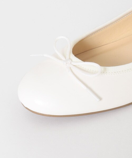 RODE SKO（ロデスコ）の「『35～40サイズ展開』『MADE IN JAPAN』プレーンバレエシューズ（バレエシューズ・レディース・WHITE/BLACK/SNAKE/L.DENIM/GINGHAM・36/37/38/35/36.5/37.5/38.5/39/40）」の15枚目の写真