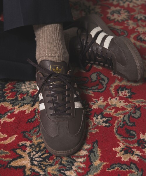 URBAN RESEARCH（アーバンリサーチ）の「『26-31サイズ』『別注』adidas×UR　SAMBA OG（スニーカー・メンズ・D.BROWN・26/26.5/27/27.5/28/28.5/29/29.5/30/30.5/31）」の8枚目の写真
