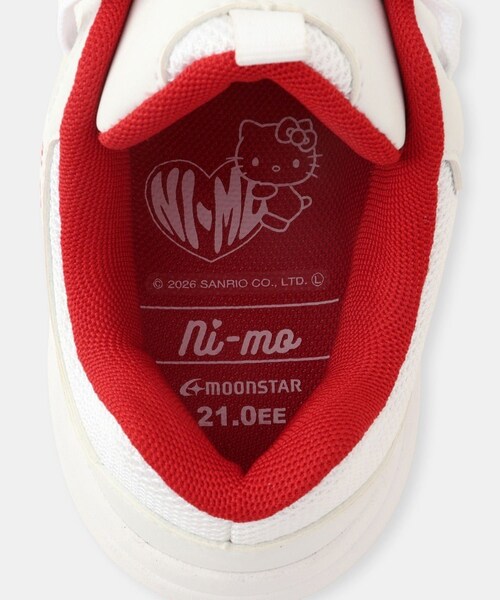 ROPE' PICNIC(ロペピクニック)の「【KIDS/キッズ】【Hello Kitty/ハローキティ】スニーカー【NIーMO】(スニーカー・キッズ・キナリ・19/20/21/22)」の16枚目の写真