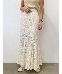 Ungrid | マーメイドレースマキシスカート(スカート)