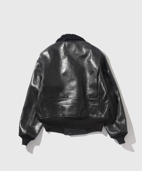 ADAM ET ROPE'(アダムエロペ)の「【BUZZ RICSONS WILLIAM GIBSON COLLECTION】BLACK G-1(ライダースジャケット・メンズ・ブラック・40/42/44)」の16枚目の写真