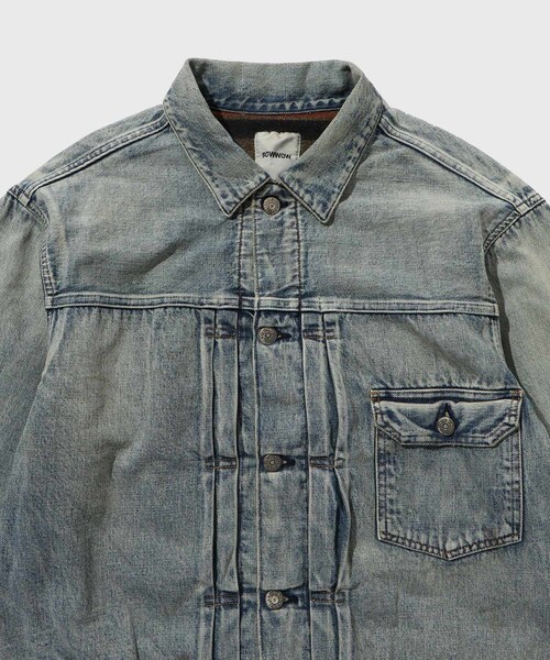 【BOWWOW/バウワウ】BLANKET LINED DENIM JK AGING