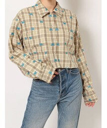 jouetie | バタフライエンブロイダリーシャツ(シャツ/ブラウス)