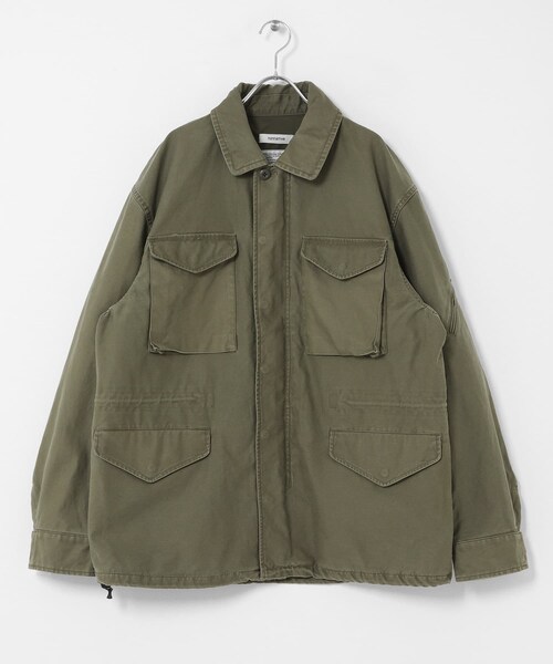 EKAL（エカル）の「nonnative　TROOPER JKT COTTON BACK SATIN VW WITH WINDSTOPPER（ブルゾン・メンズ・BLACK/OLIVE/NAVY・2/3）」の20枚目の写真