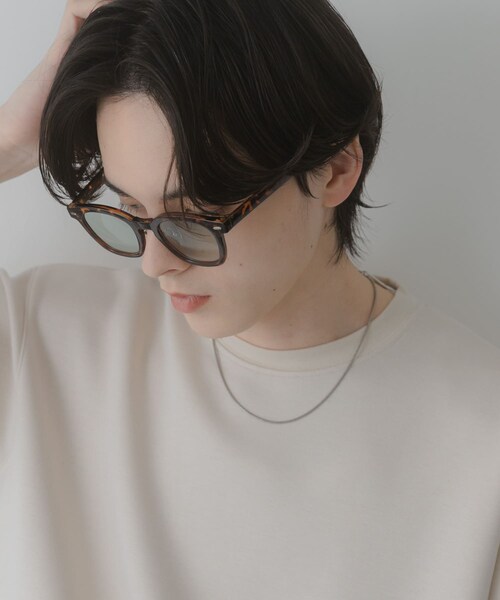 SENSE OF PLACE by URBAN RESEARCH（センスオブプレイスバイアーバンリサーチ）の「ウェリントンサングラス（メガネ・メンズ・BROWN/BLUE/C.BLUE/BLACK・One）」の2枚目の写真