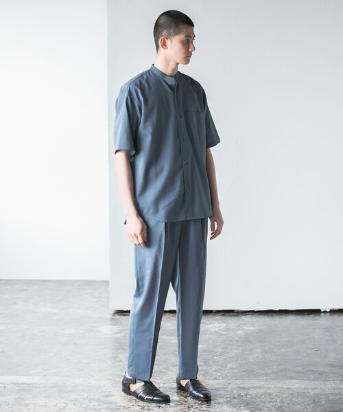 URBAN RESEARCH(アーバンリサーチ)の「TRON WOOL イージートラウザー(その他パンツ・メンズ・BLUE/NAVY/KHAKI・S/M/L)」の9枚目の写真