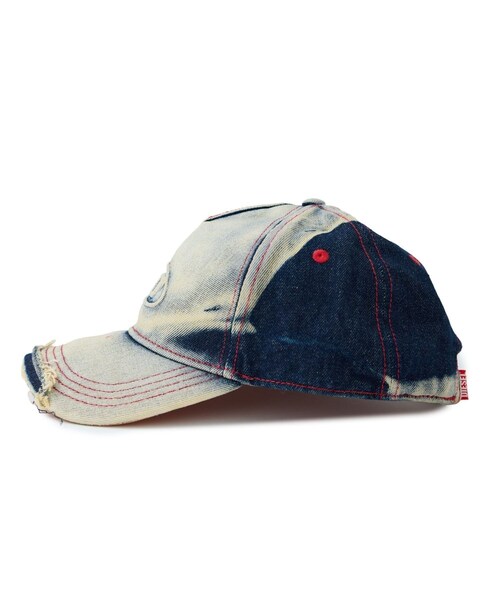 ADAM ET ROPE'（アダムエロペ）の「【DIESEL】C-SEYMON DENIM CAP M（キャップ・レディース・ネイビー系・F）」の5枚目の写真