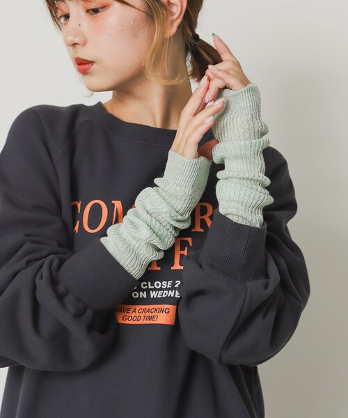 SENSE OF PLACE by URBAN RESEARCH(センスオブプレイスバイアーバンリサーチ)の「アソートアームウォーマー(ベルト・レディース・ORANGE/BLACK/BROWN/GRAY/GREEN・one)」の4枚目の写真