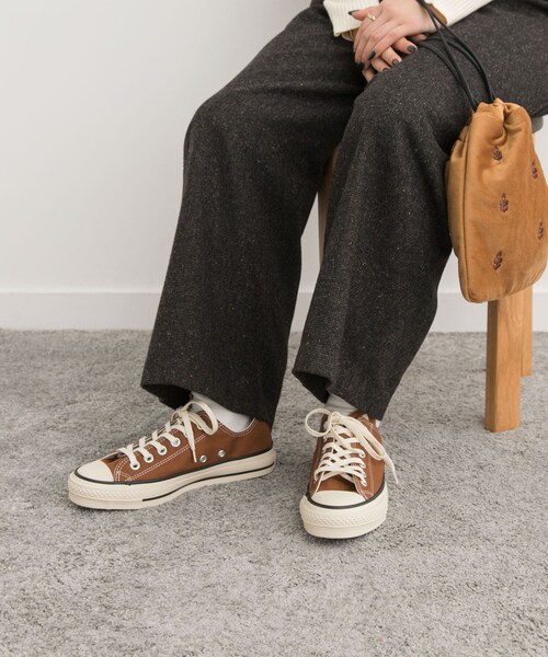 URBAN RESEARCH DOORS（アーバンリサーチドアーズ）の「CONVERSE　CANVAS ALL STAR J OX（スニーカー・レディース・BROWN・23.5/24/24.5）」の4枚目の写真