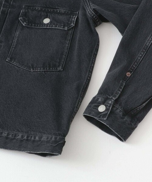 URBAN RESEARCH(アーバンリサーチ)の「13.5oz DENIM TYPE 2nd JACKET(デニムジャケット・メンズ・INDIGO/LT INDIGO/BLACK・S/M/L)」の17枚目の写真