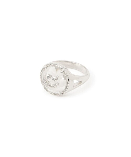 ADAM ET ROPE'(アダムエロペ)の「【J'aDoRe・店舗限定】【MALUS /マリュス】Crystal smile ring(リング・レディース・シルバー・10/11/12)」の9枚目の写真